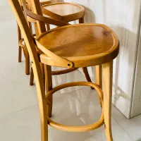 صندلی کانتر چوب راش