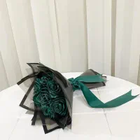 گل رز روبانی با بهترین متریال|گل مصنوعی|شیراز, کوشک میدان|دیوار