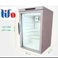 یخچال تیفو فریزر ۳و۵و۷و۹ فوت کوچک زیرکانتری رومیزی