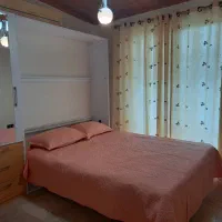 تختخواب کمجا چوب دونفره (تاشو)|تخت و سرویس خواب|تهران, شهرک غرب|دیوار