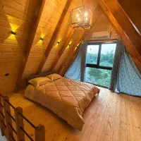 کلبه سویسی با جکوزی /کلبه استخردار/ ویلا مدرن|اجارهٔ کوتاهمدت ویلا و باغ|چالوس, |دیوار