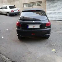 206مشکی فرانسه|خودرو سواری و وانت|تهران, جوادیه|دیوار