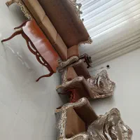 یک سرویس مبل 7 نفره نیمه سلطنتی