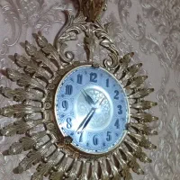 ساعت برنجی کله گوزنی