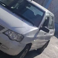 پراید۱۳۲سفیددوگانه سوزفرمان هیدرولیک