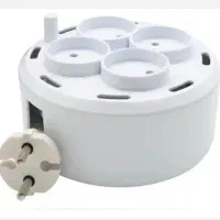 رابط برق امگا 4 خانه 7 متری سیم جمع شو|سایر لوازم برقی|یزد, |دیوار