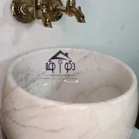 کاسه حمام ترکی طوسی کاسه سنگی کاسه پدیکور دکومکور