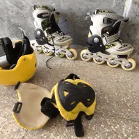 کفش اسکیت با تجهیزات کامل