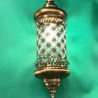 لوستر فانوسی تک شعله|لوستر و چراغ آویز|خاوران, |دیوار