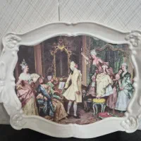 سینی|ظروف سرو و پذیرایی|قم, باجک دو|دیوار