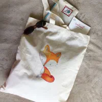 کیسه‌ی پارچه‌ای متقال /تت بگ با طراحی خاص