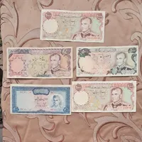 ۵ عدد اسکناس شاهی