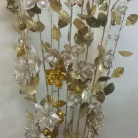 ۱۲ شاخه گل مصنوعی،کریستال