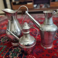 آفتابه و پارچه مسی قدیمی