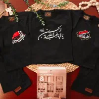تیشرت شلوارک مشکی محرمی