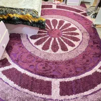 فرش شش متری طرح ماکارونی.