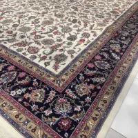 فرش دستباف ۱۸ متری ۴ تخته گل ابریشم افشان|فرش|تهران, دارآباد|دیوار