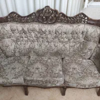 مبل سلطنتی 9نفره|مبلمان خانگی و میز عسلی|شیراز, هفت تنان|دیوار