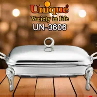 سوفله خوری بزرگ مستطیل نگین داردورنگ طلایی یونیک**|ظروف سرو و پذیرایی|اصفهان, شیخ اشراق|دیوار