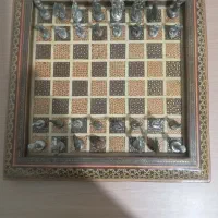 صفحه شطرنج خاتم کاری