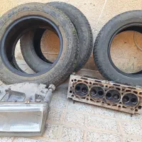 لاستیک،چراغ،آینه،سرسیلندر 405