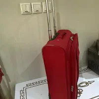چمدان کارلتون خارجی اصل، قفل رمزدار شیک وخوشرنگ