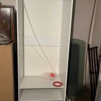 کمد و تخت سفید ام دی اف و مبل راحتی