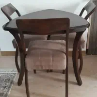 میز ناهارخوری سه نفره|میز و صندلی غذاخوری|صومعه‌سرا, |دیوار