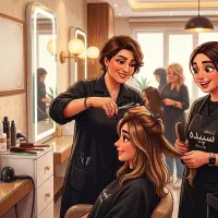 دعوت به همکاری در سالن زیبایی