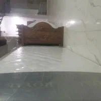 تخت خواب تک نفره مدل کاج|تشک تختخواب|تهران, شهرک شریفی|دیوار