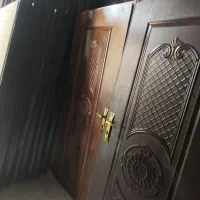 درب چوبی و سرویسی|مصالح و تجهیزات ساختمان|زهک, |دیوار