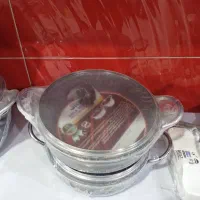 سرویس قابلمه تفلون چدنی ماهیتابه تفلون چدن کادویی|ظروف پخت‌وپز|مشهد, مشهدقلی|دیوار