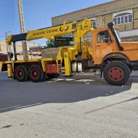 بنز زیرمایلر دهچرخ جرثقیل|خودرو سنگین|مرودشت, دولت آباد|دیوار