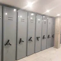 قفسه بایگانی ریلی کمد ریلی نصب بایگانی