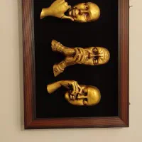 تابلو صورتک سه بعدی