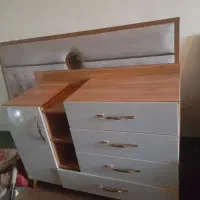 تخت میز آرایشی با دوتا آینه