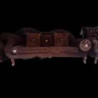 مبل راحتی ۶ نفره چوب نراد|مبلمان خانگی و میز عسلی|رشت, تازه آباد|دیوار
