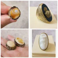 انواع انگشتر عقیق شجر سلیمانی جواهراتی|بدلیجات|کرمانشاه, |دیوار