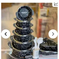 قابلمه ملورین ۱۶پارچه پرتوضخیم سنگین فرو ماکروفر|ظروف پخت‌وپز|تهران, بازار|دیوار