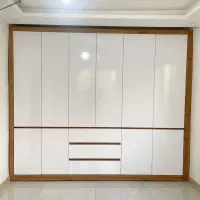 کمد دیواری شیک و مدرن مخصوص فضاهای خاص شما|جاکفشی، کمد، دراور|اراک, |دیوار