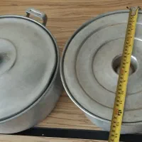 قابلمه سایز ۳۲ (قطر۳۲عمق۱۵) دوتا باهم جدا نمیشه