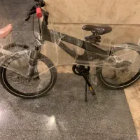 دوچرخه سایز ۲۰ بی ام و اصل مشکی مات