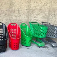 سبد و چرخ خرید پلاستیکی و فلزی|عمدهفروشی|کرج, حصارک بالا|دیوار