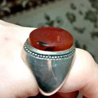 انگشترعقیق سرخ یمنی بشرط یمنی|جواهرات|مراغه, |دیوار