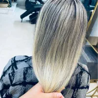 مدل رنگ مو آمبره بالیاژ ۱۸۰۰