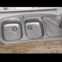 سینک دوقلو توکار۵۰×۱۲۰