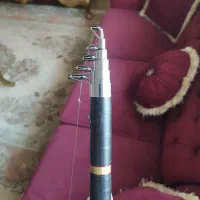 چوب پارتنر۲/۷۰ فایبر قرمزوچرخ ۳۰۰۰|ماهیگیری|صومعهسرا, |دیوار