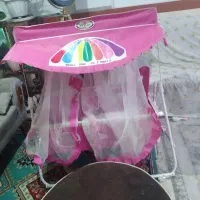 گهواره و پشه بند همراه با کیف و دفترچه راهنما