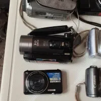 تعدادی دوربین دیجیتال و فیلمبرداری|دوربین عکاسی و فیلم‌برداری|اراک, |دیوار