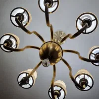 لوستر ۸ شاخه|لوستر و چراغ آویز|اندیشه, اندیشه فاز ۱|دیوار